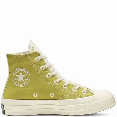 Férfi Converse Chuck 70 Renew Magasszárú Cipő CO2536401 Sárga/Bézs